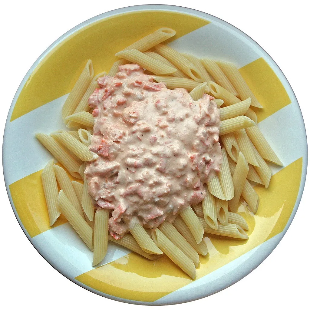 Rigatoni with Asparagus and Sun-dried Tomatoes