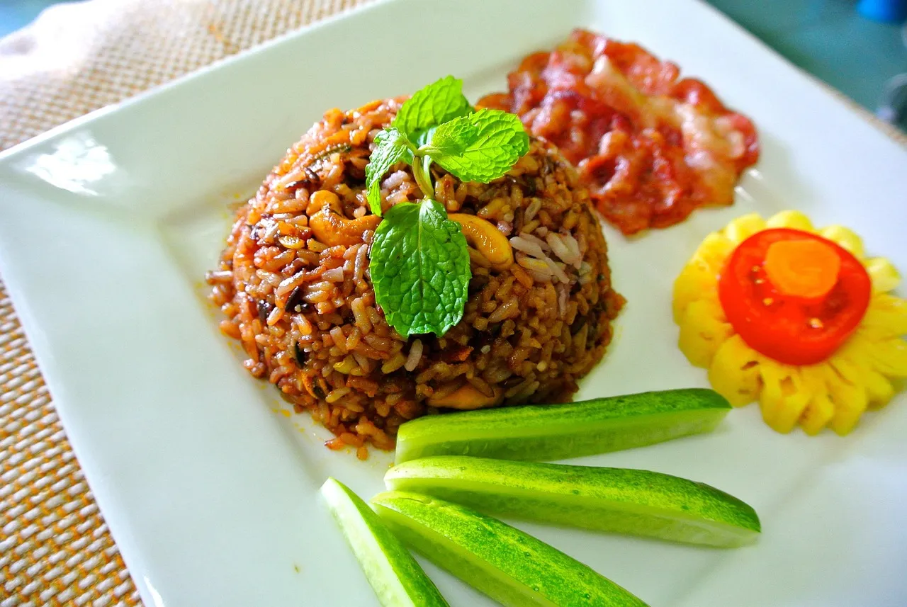 Peanut and Bacon Fried Rice - Tastemaker Blog