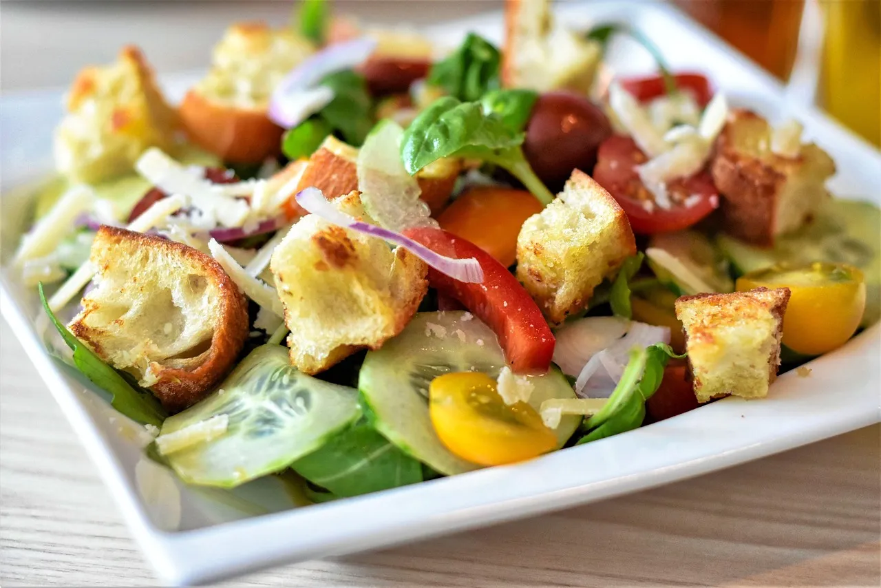 Crispy Chicken Thighs with Bread Salad - Tastemaker Blog