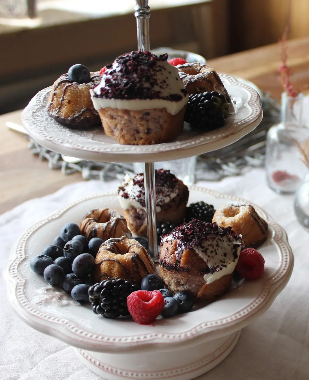 Mixed Berry Muffins - Tastemaker Blog