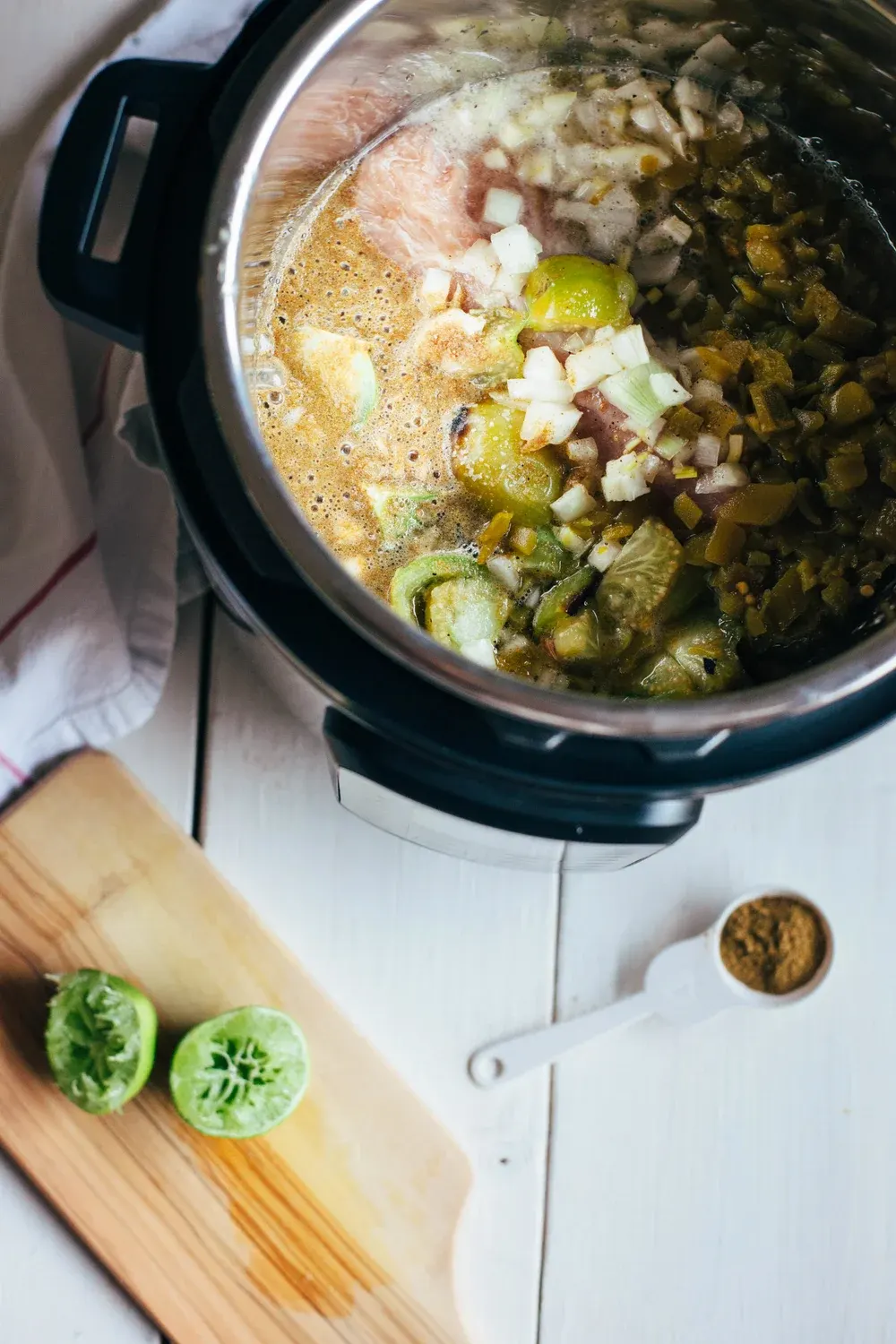 Instant Pot Green Chile Pork Carnitas - Tastemaker Blog