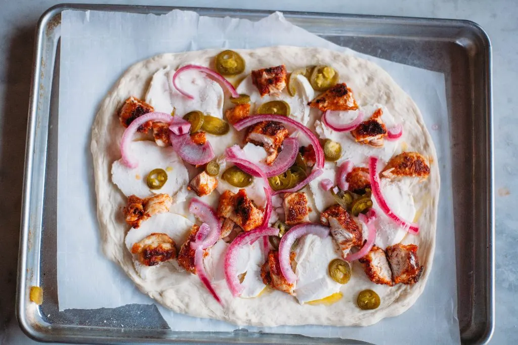Nashville Hot Chicken Pizza - Tastemaker Blog