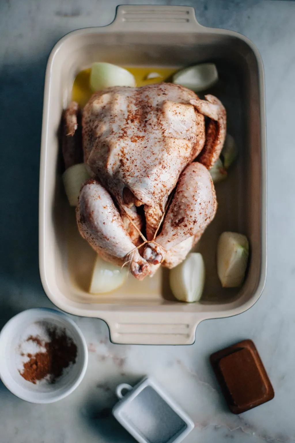 Pumpkin Pie Spiced Chicken with Butternut Squash - Tastemaker Blog