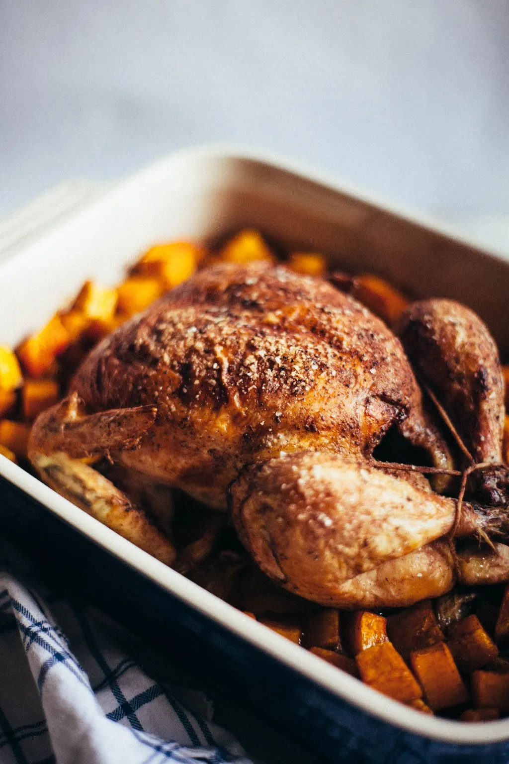 Pumpkin Pie Spiced Chicken with Butternut Squash - Tastemaker Blog