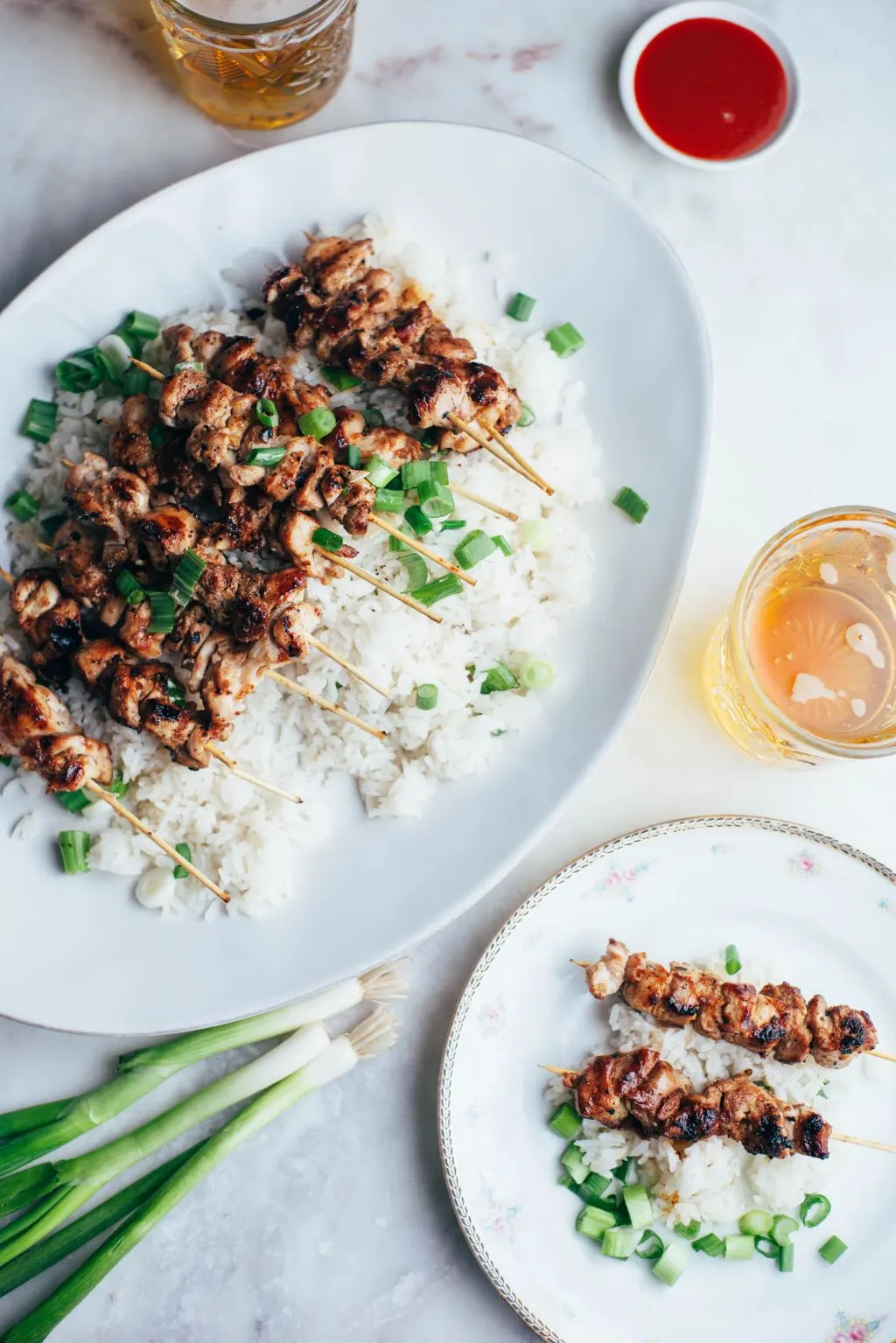 Yakitori Chicken with Coconut Rice - Tastemaker Blog