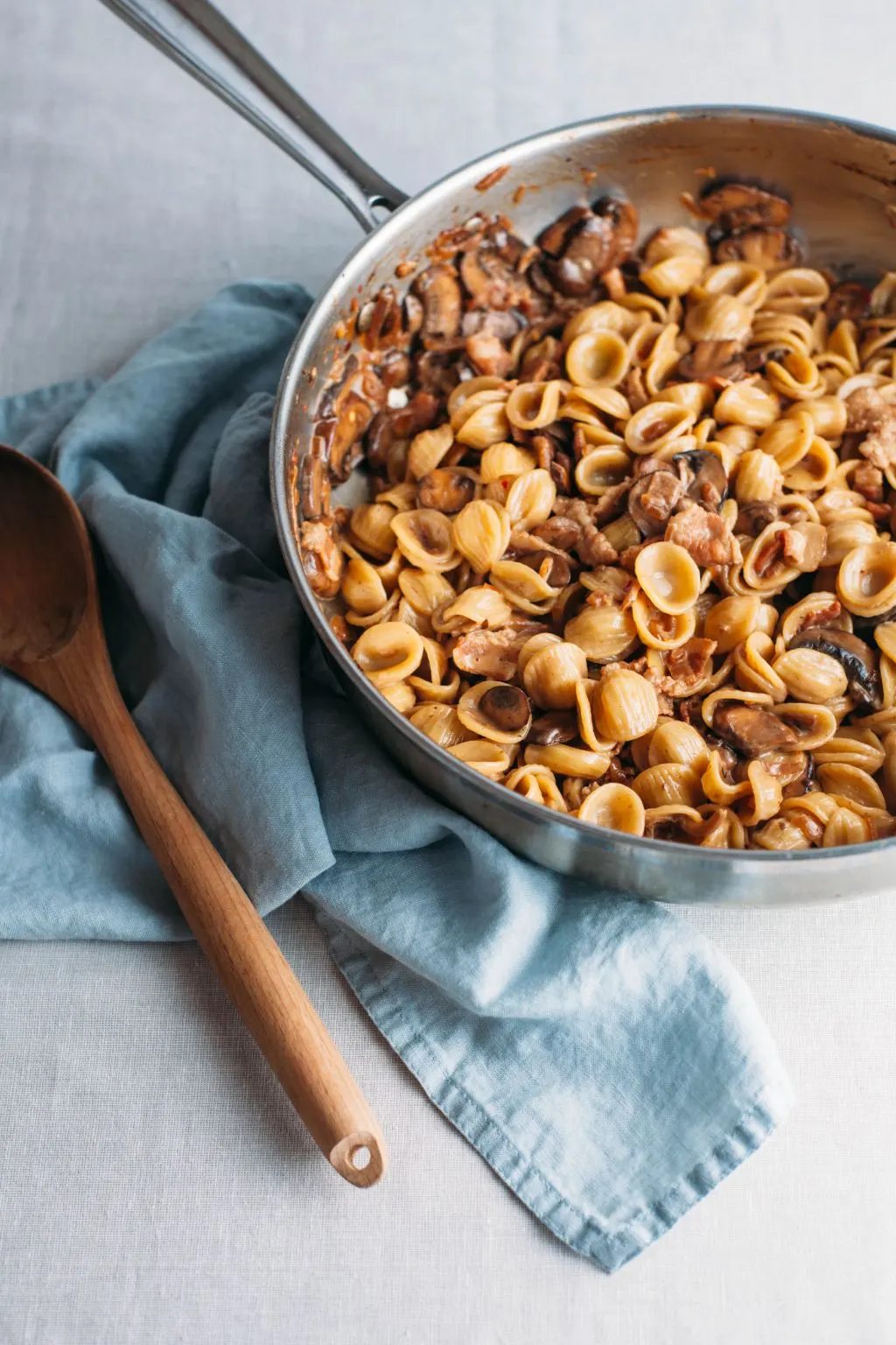 Miso Butter and Mushroom Orecchiette - Tastemaker Blog