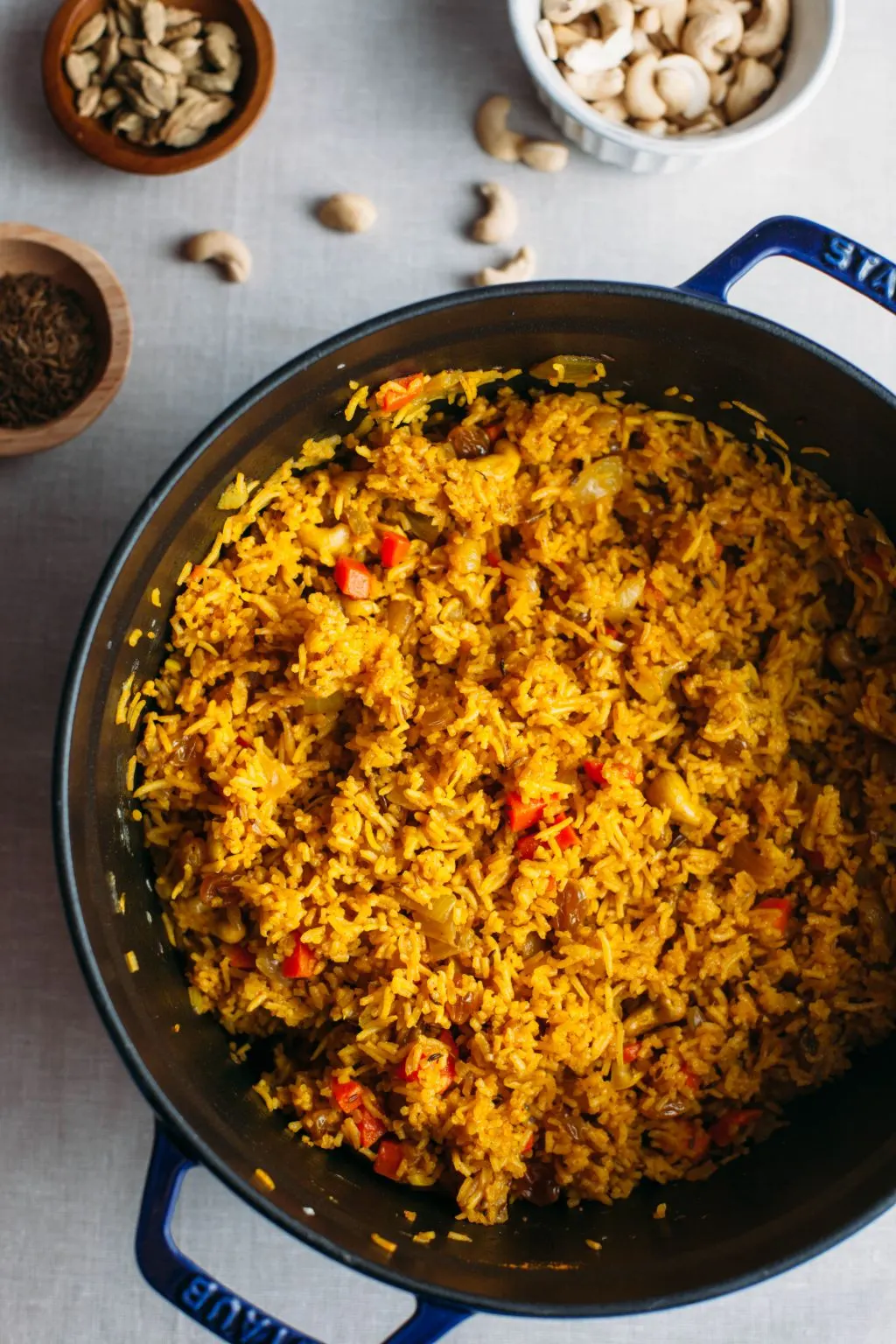 Fragrant Indian Rice Pilaf - Tastemaker Blog
