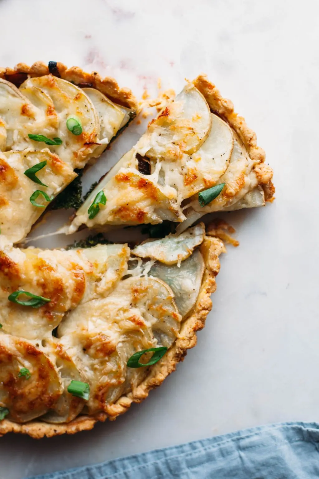 Potato, Kale, and Gruyere Tart - Tastemaker Blog