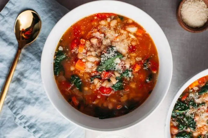 Tuscan White Bean Soup - Tastemaker Blog