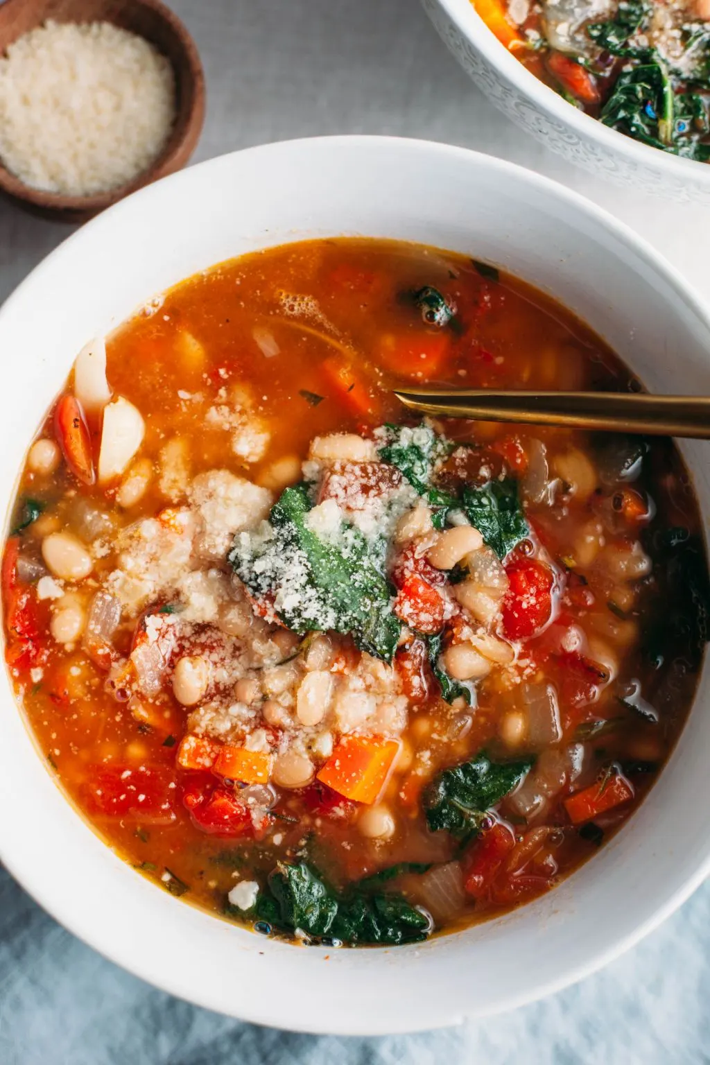 Tuscan White Bean Soup - Tastemaker Blog