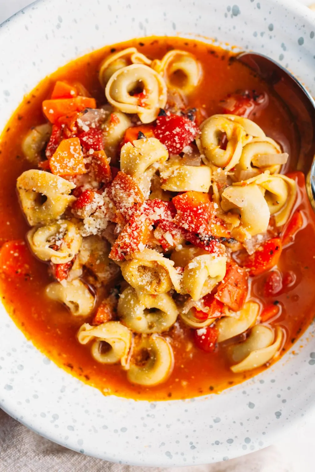 Tortellini Soup with Pantry Staples - Tastemaker Blog