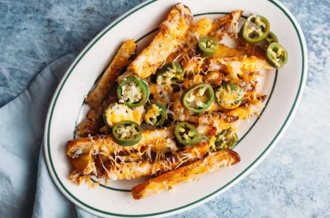 Cheesy Jalapeno Oven Fries - Tastemaker Blog