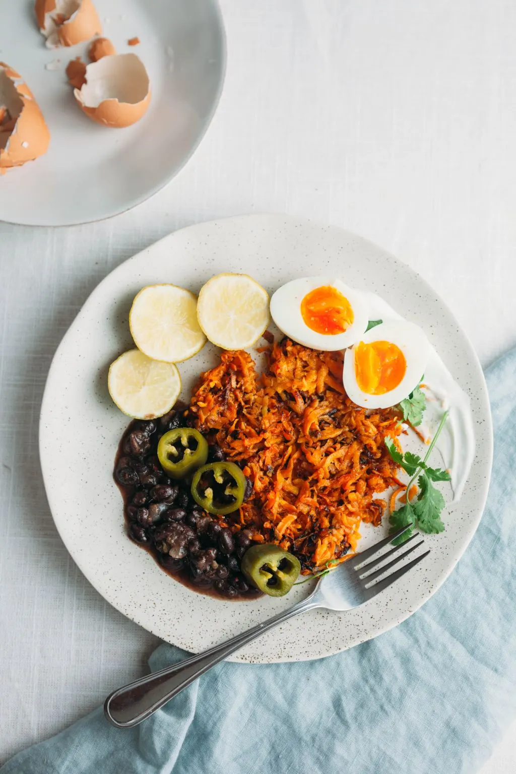 Sweet Potato Hashbrowns With Anything You Have On Hand - Tastemaker Blog
