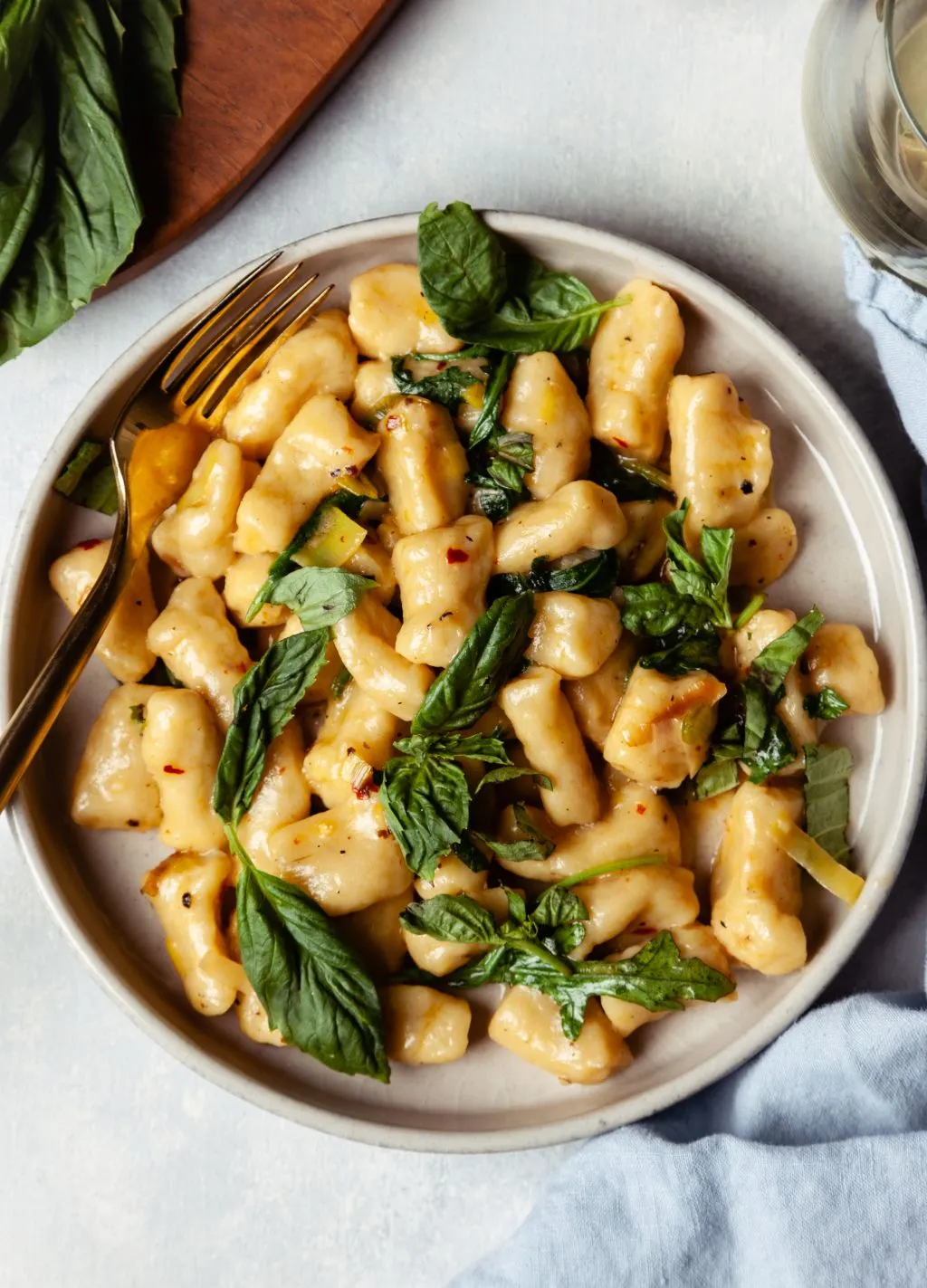 Sourdough Gnocchi with Buttery Leek Broth - Tastemaker Blog