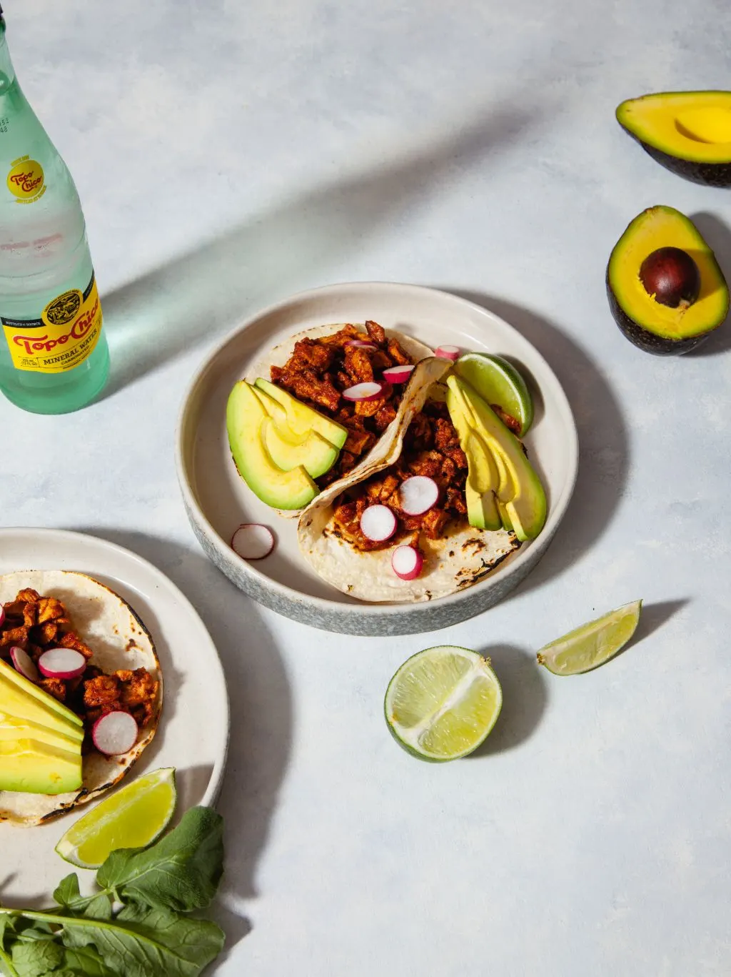 Chicken Tacos with Guajillo Sauce - Tastemaker Blog